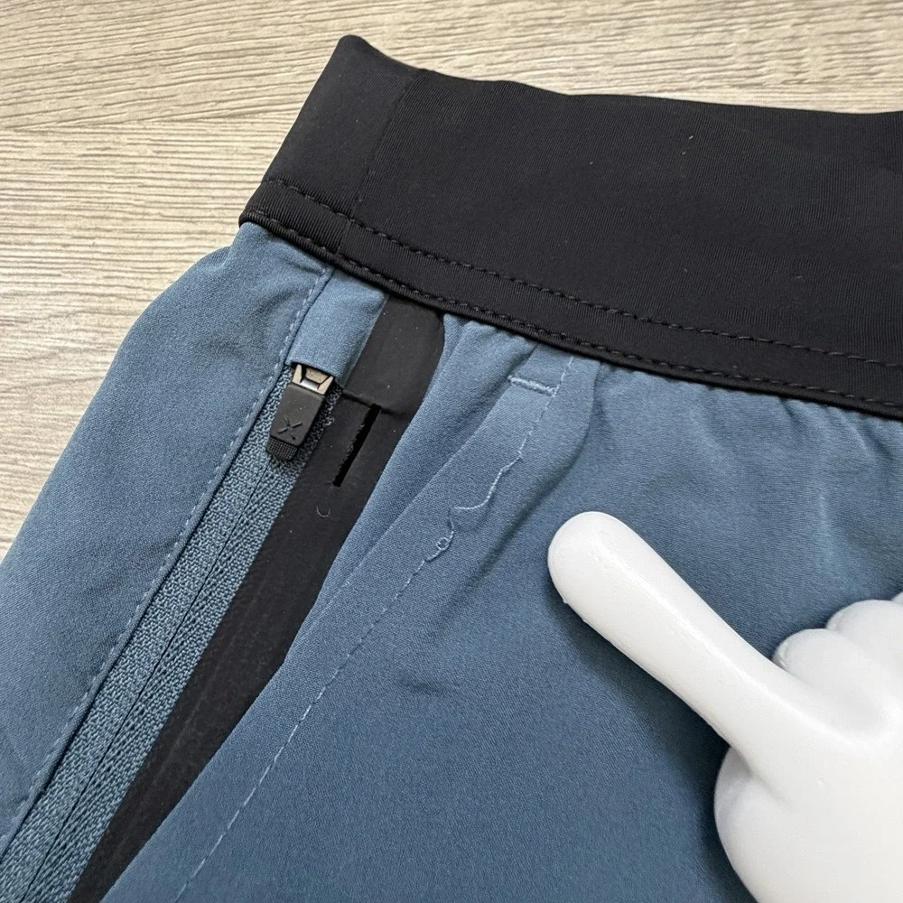 Ten Thousand Interval Shorts Mens L Admiral Blue 9